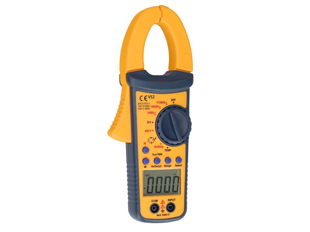 Solight profesionálný kliešťový multimeter, 10mA - 1000A