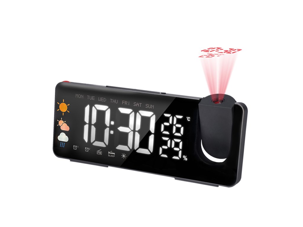 Solight projekčné hodiny s meteostanicou