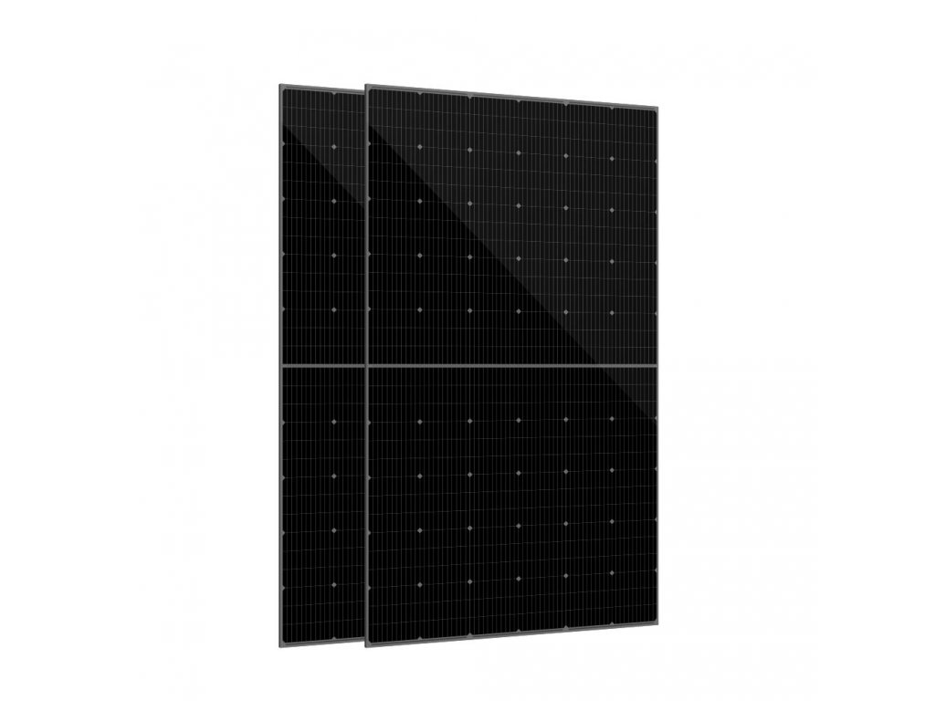 Solight Solárny panel DAH 455Wp, celočierny, full screen, monokryštalický, monofaciálny, 1903x1134x32mm