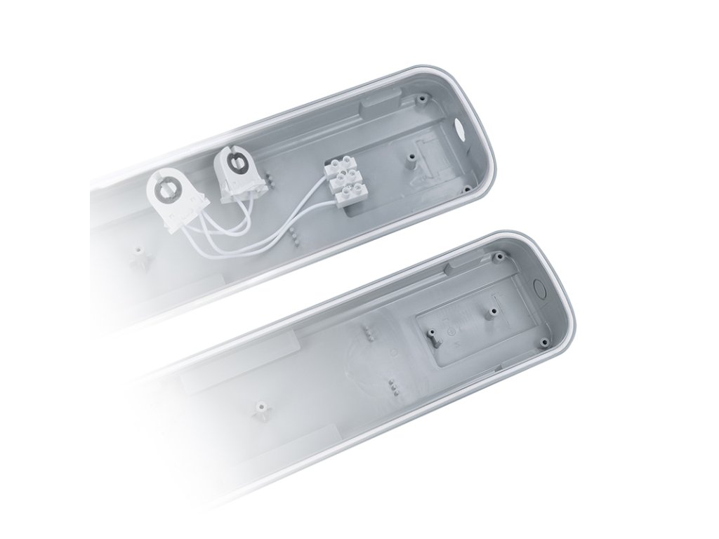Solight stropné osvetlenie prachotesné, G13, pre 2x 150cm LED trubice, IP65, 160cm