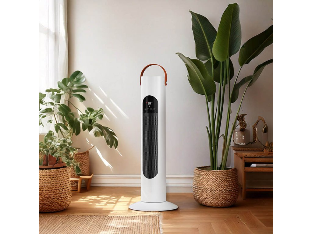 Solight teplovzdušný ventilátor stĺpový 2000W