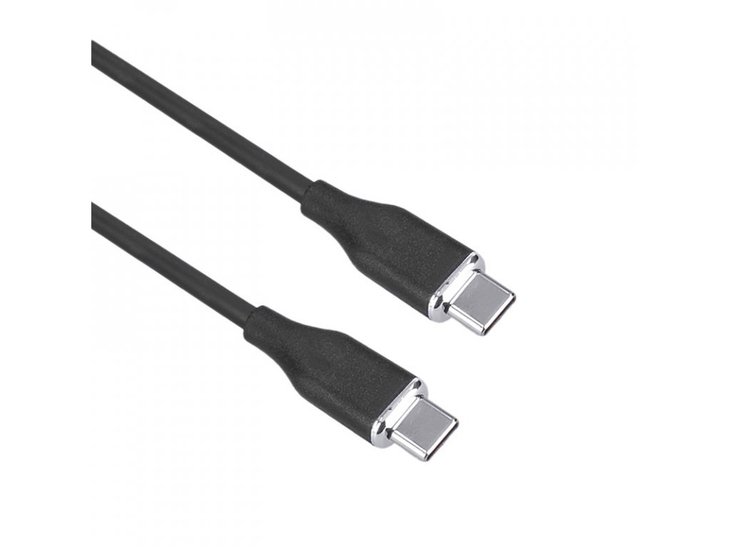 Solight USB-C 3.1 kábel, USB-C konektor - USB-C konektor, silikón, 1m