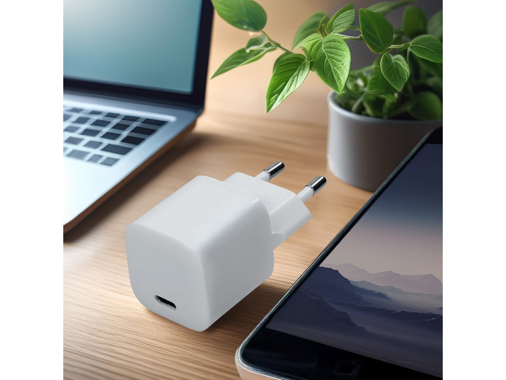 Solight USB-C fast charger GaN 20W PD