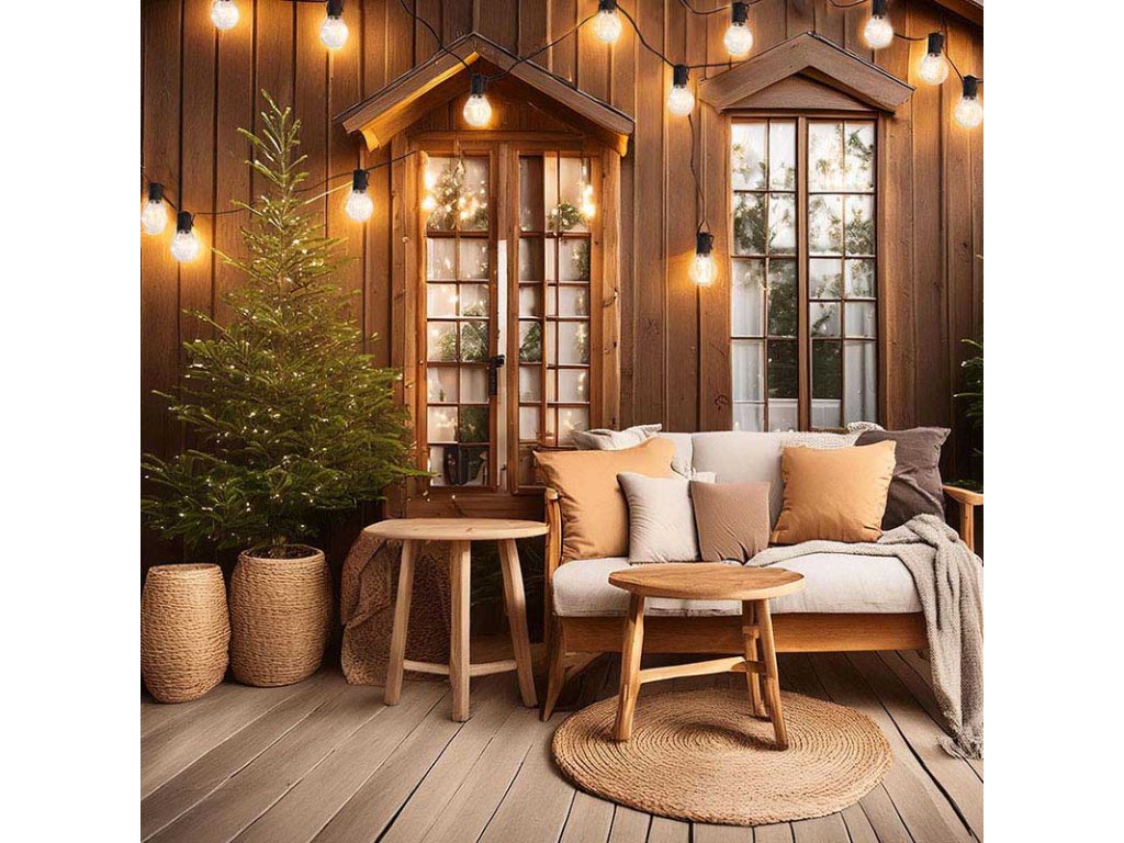 Solight vonkajšia reťaz s dekoratívnym LED žiarovkami, 10x micro LED žiarovka, 3m, 3xAA