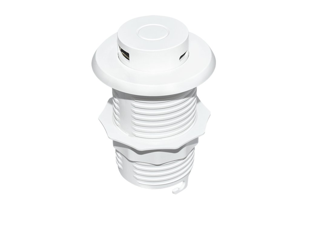 Solight výsuvná nabíjačka USB A+C 24W PD, biela