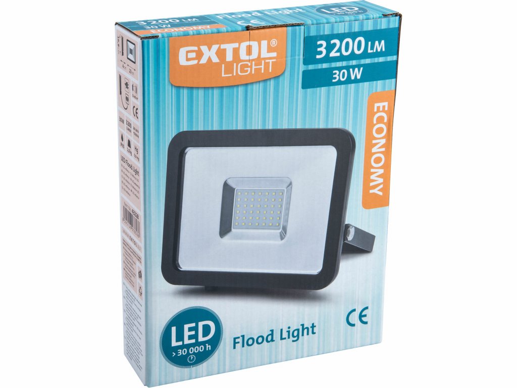 Svietidlo 30W, 42x LED, 3200lm, IP65, EXTOL LIGHT