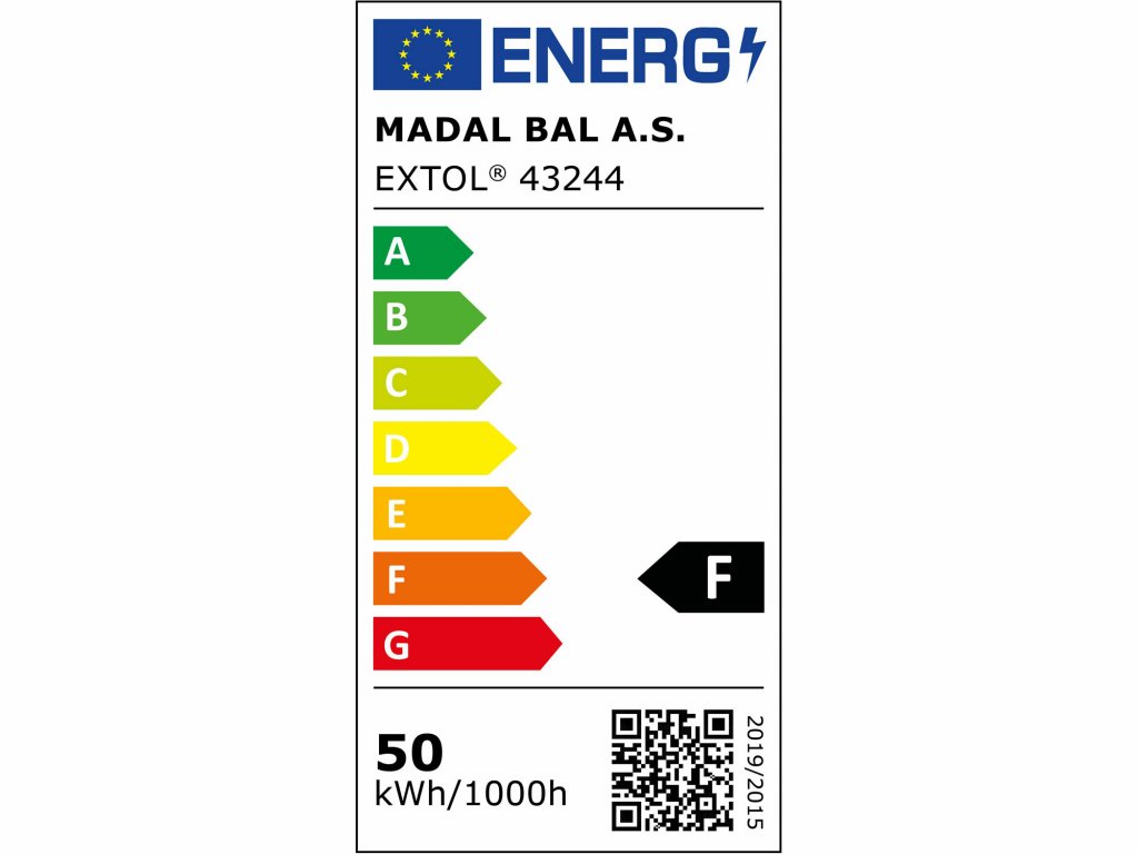 Svietidlo pracovné 50W so stojanom, 42x LED, 4500lm, IP65, EXTOL LIGHT