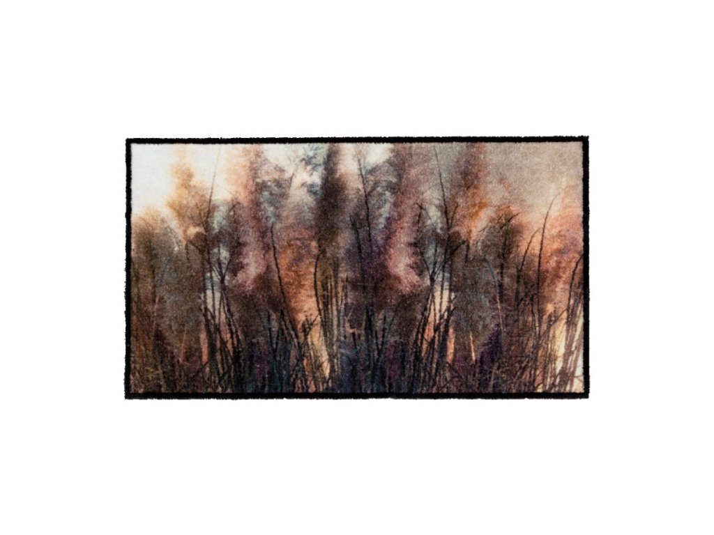 Vnútorná čistiaca prateľná vstupná rohož FLOMA Fusion Dry Grass - 67 x 120 x 0,7 cm