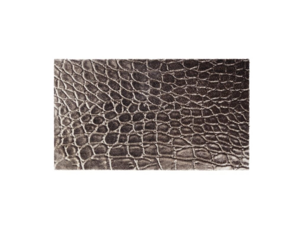 Vnútorná čistiaca prateľná vstupná rohož FLOMA Fusion Dry Snake skin - 67 x 120 x 0,7 cm