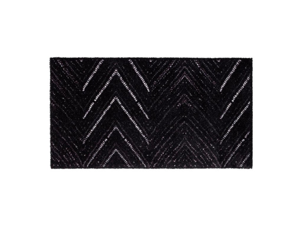 Vnútorná čistiaca prateľná vstupná rohož FLOMA Lima Herringbone - 67 x 120 x 0,7 cm