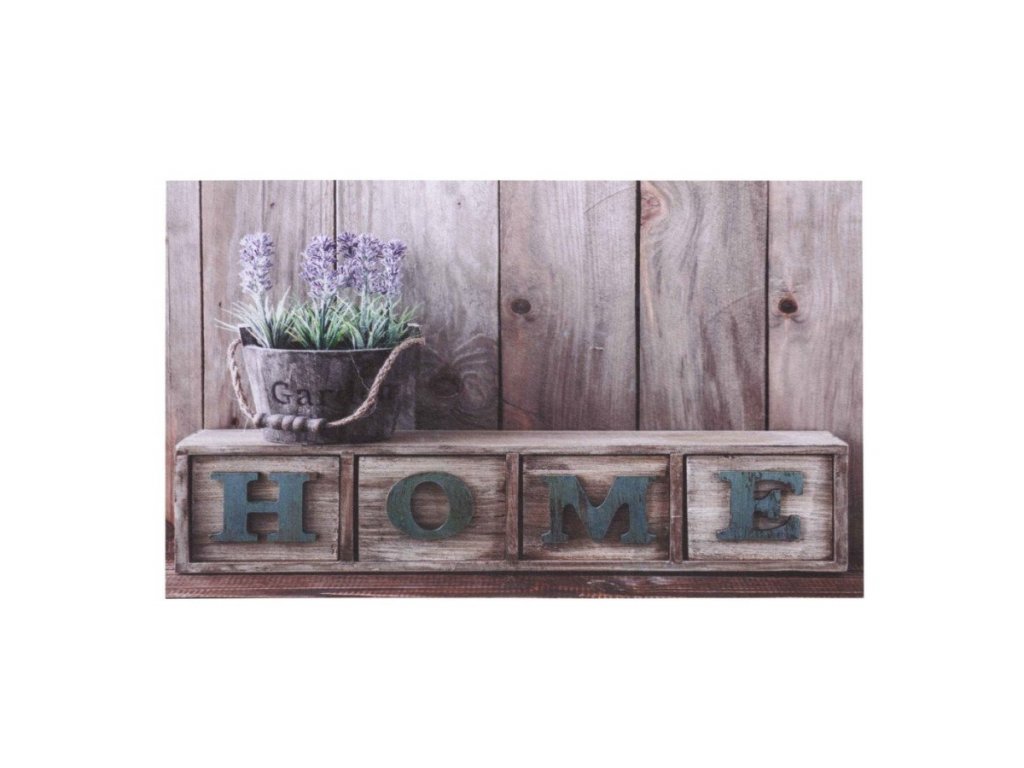 Vstupná rohož FLOMA Gallery Home Lavender - dĺžka 45 cm, šírka 75 cm, výška 0,6 cm