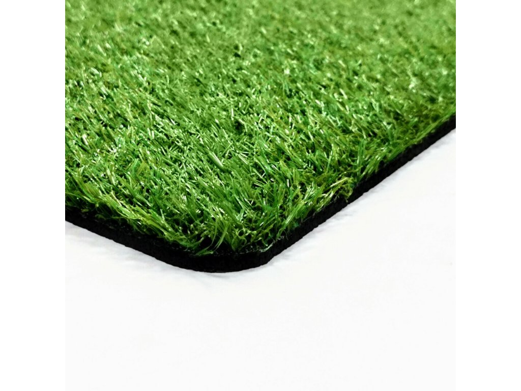 Zelená vstupná rohož z umelého trávnika FLOMA Grass - 39 x 58 x 1 cm