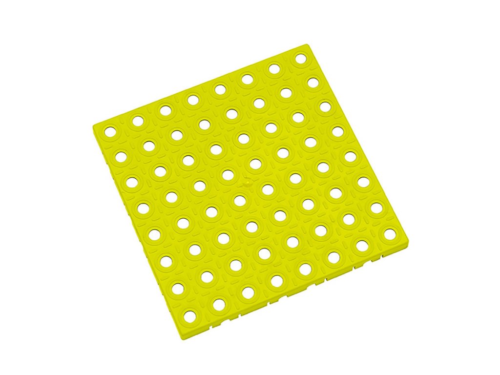 Žltá polyetylénová dlažba AvaTile AT-STD - 25 x 25 x 1,6 cm