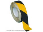 Protisklzová páska žlto-čierna PH 18m x 2,5cm