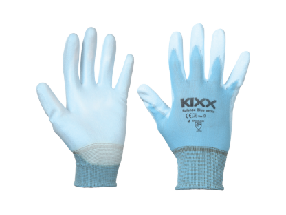 BALANCE BLUE rukavice nylon PU dlaň