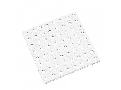 Biela polyetylénová dlažba AvaTile AT-STD - 25 x 25 x 1,6 cm