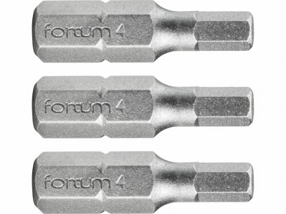 Bit imbus 3ks, H 4x25mm, S2, FORTUM