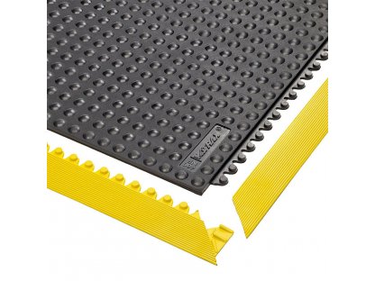 Čierna gumová rohož Skywalker HD Nitrile FR - 91 x 91 x 1,3 cm