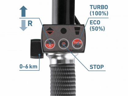 Fúrik na akumulátorový pohon, 80L, max. 150kg, 6km/h, aku 40V/6Ah, EXTOL PREMIUM