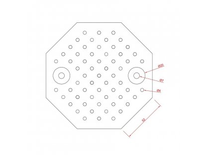 Gumová podložka zdviháka pre zdviháky AUTOMOTECH FLOMA RP121 - 12,6 x 1,5 cm