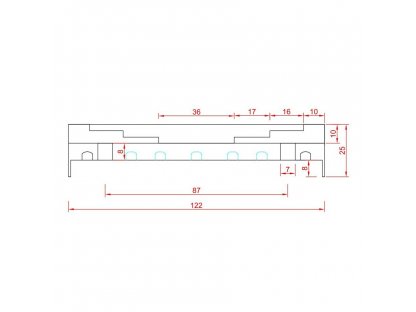 Gumová podložka zdviháka pre zdviháky Nussbaum FLOMA RP112 - priemer 12,2 cm x 2,5 cm