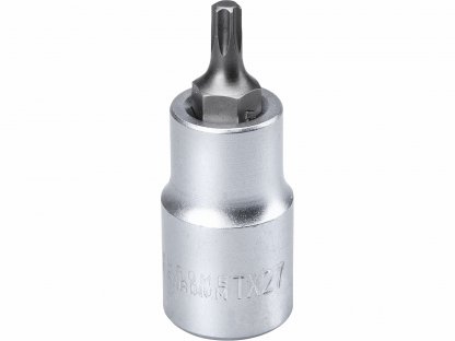 Hlavica zástrčná TORX, TX27, 1/2”, FORTUM