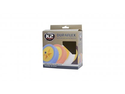 K2 DURAFLEX leštiaca hubka s možnosťou úchytu 150 x 50 mm ČIERNA