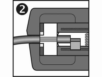 Kliešte odizolovacie, 190mm, 0,08-6,00mm², EXTOL PREMIUM