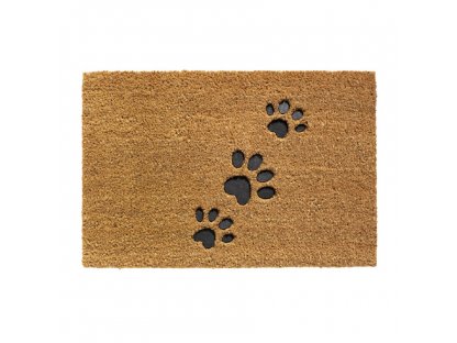 Kokosová vnútorná čistiaca vstupná rohož FLOMA Ruco Paws - 40 x 60 x 1,5 cm