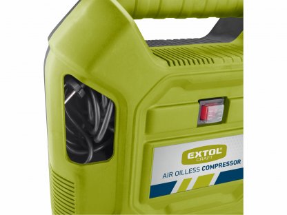 Kompresor bezolejový, príkon 1100W, 180l/min, EXTOL CRAFT