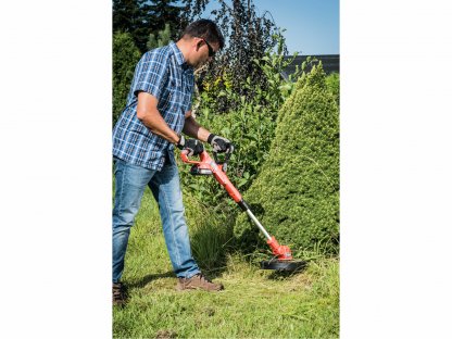 Kosačka strunová akumulátorová, Garden 20V/2Ah, priemer sekania 30cm, EXTOL PREMIUM