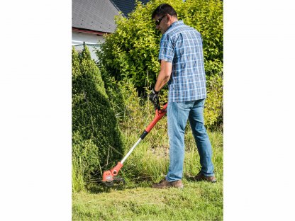 Kosačka strunová akumulátorová, Garden 20V/2Ah, priemer sekania 30cm, EXTOL PREMIUM