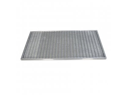 Kovová vonkajšia čistiaca vstupná rohož s rámom FLOMA SteelMat - 60 x 120 x 2,5 cm