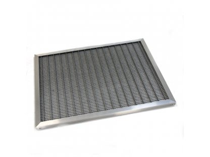 Kovová vonkajšia čistiaca vstupná rohož s rámom FLOMA SteelMat - 60 x 80 x 2,5 cm