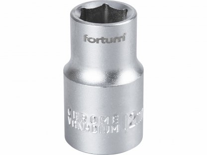 Kľúč nástrčný, 12mm, 1/2”, FORTUM