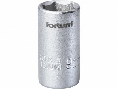 Kľúč nástrčný, 9mm, 1/4”, FORTUM