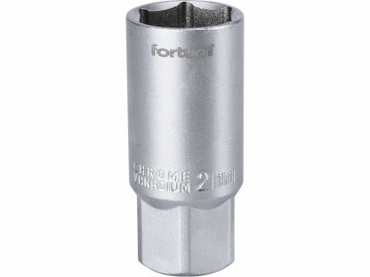 Kľúč nástrčný na sviečky, 21mm, 1/2”, FORTUM