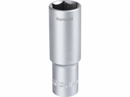 Kľúč nástrčný predĺžený, 19mm, 1/2”, FORTUM