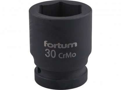 Kľúč nástrčný rázový, 30mm, 3/4”, FORTUM