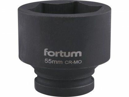 Kľúč nástrčný rázový, 55mm, 3/4”, FORTUM