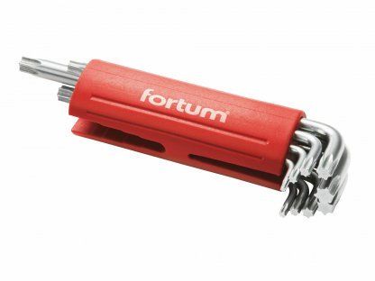 Kľúče TORX, 9-dielna sada, FORTUM