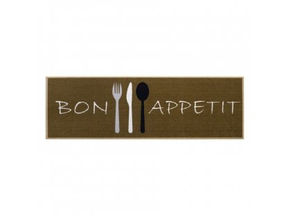 Kuchynský prateľný koberec FLOMA Bon Appetit - 50 x 150 x 0,5 cm