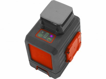 Laser líniový, krížový samonivelačný, zelený, 1D1V(1H360+1V), EXTOL PREMIUM