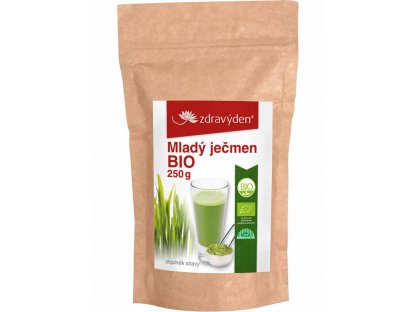 Mladý jačmeň BIO 250g