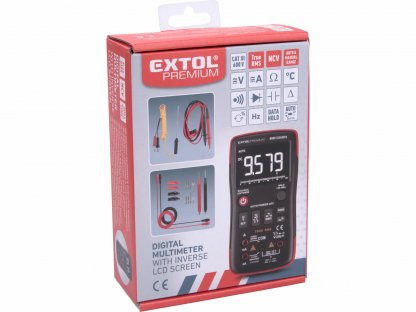 Multimeter digitálny TrueRMS, EXTOL PREMIUM