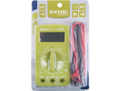 Multimeter digitálny (U,I,R), EXTOL CRAFT