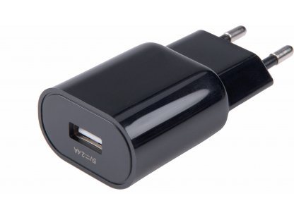 Nabíjačka USB, 100-240V, výstup 5V/2,4, 100-240V, 1xUSB (2,4A/12W), EXTOL ENERGY