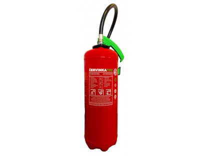 Penový hasiaci prístroj bez fluoru s tlakovou patrónou BIOVERSAL 9