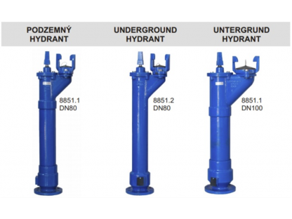 Podzemný hydrant 8851 DN100