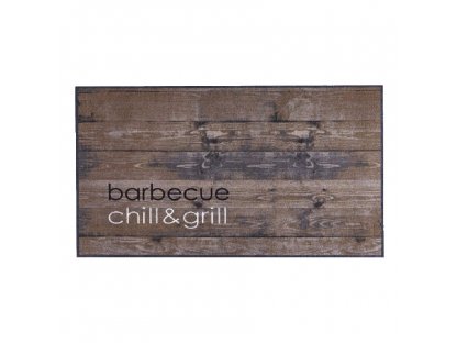 Prateľný koberec do kuchyne FLOMA BBQ Chill &amp; Grill (Cfl-S1) - 67 x 120 x 0,5 cm